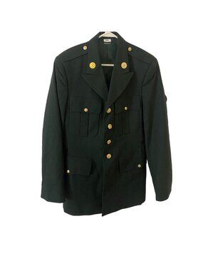 De Rossi & Son U.S Army Green Military Army Dress Coat - 39L